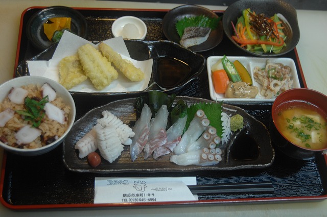 明石の魚 ランチ!_d0268290_1393414.jpg