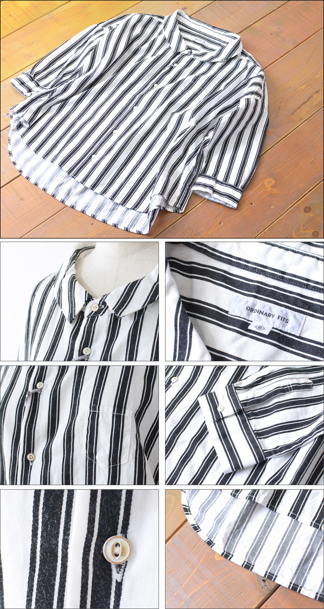 ordinary fits [オーディナリー フィッツ] BARBAR SHIRT stripe [OL-S027]  LADY\'S_f0051306_12203840.jpg