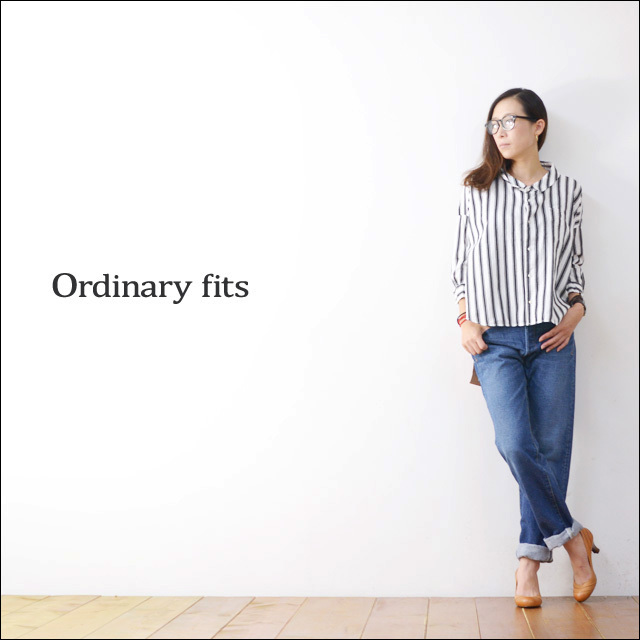 ordinary fits [オーディナリー フィッツ] BARBAR SHIRT stripe [OL-S027]  LADY\'S_f0051306_12203846.jpg