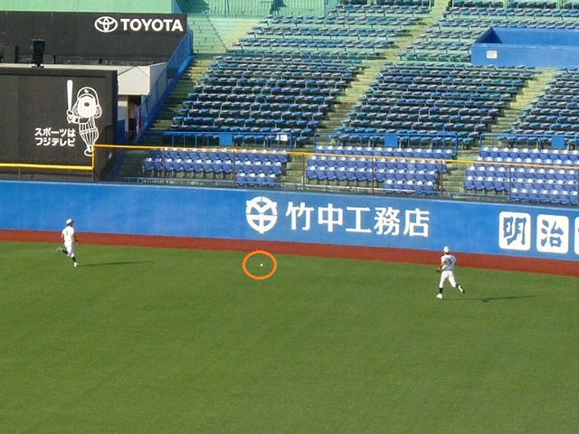 中央大対國學院大 9月15日 東都大学野球1部 後半_b0166128_1039554.jpg