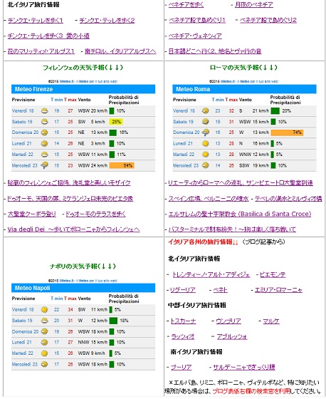 イタリアの天気予報と秋の空_f0234936_7265737.jpg