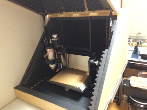 Cnc用防音ボックス 集塵機完成 そうだ つくろう