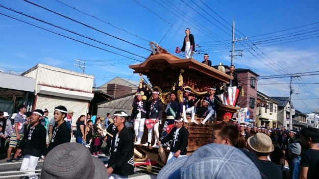 岸和田だんじり祭&アラスカ_b0009106_19062913.jpg