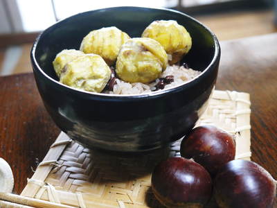 利平栗 栗の王様『利平栗』 収穫(栗拾い)最盛期です!!台風15号にも負けずに残った“勝ち栗”ですよ!!_a0254656_18293154.jpg