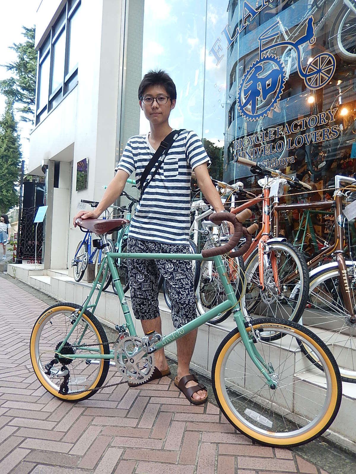 9月20日　渋谷　原宿　の自転車屋　FLAME bike前です_e0188759_1813894.jpg
