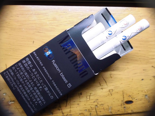 マールボロ フュージョン ブラスト 5 Ksボックス 10p 喫煙初心者のタバコ日記