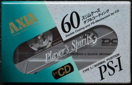 AXIA PS-I : カセットテープ収蔵品展示館