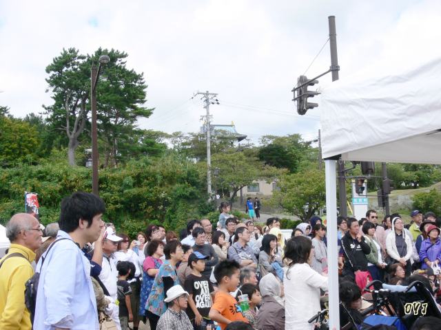 第１回松前城下マグロ祭り(20日）①_f0166871_8163689.jpg