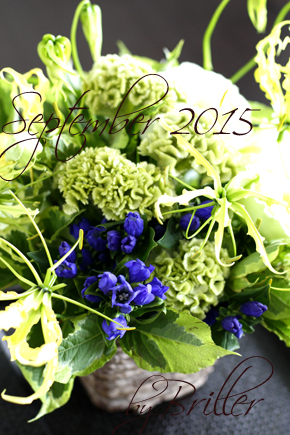 Flower lesson September 2015　♪_d0113182_0321768.jpg