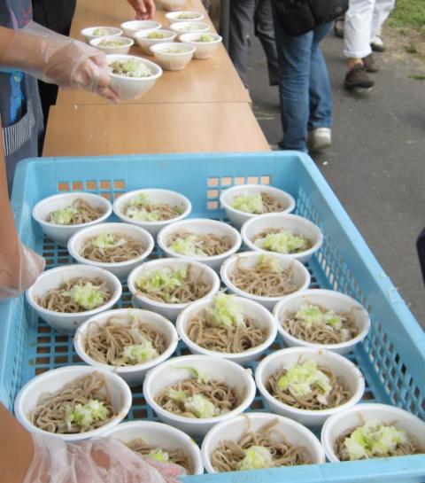 行幸田の蕎麦を見ながら蕎麦を食う_a0290852_17373932.jpg