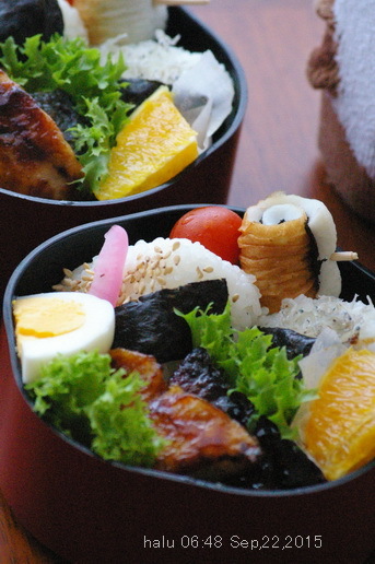 今日の鰤照り焼き弁当_d0327373_09043382.jpg