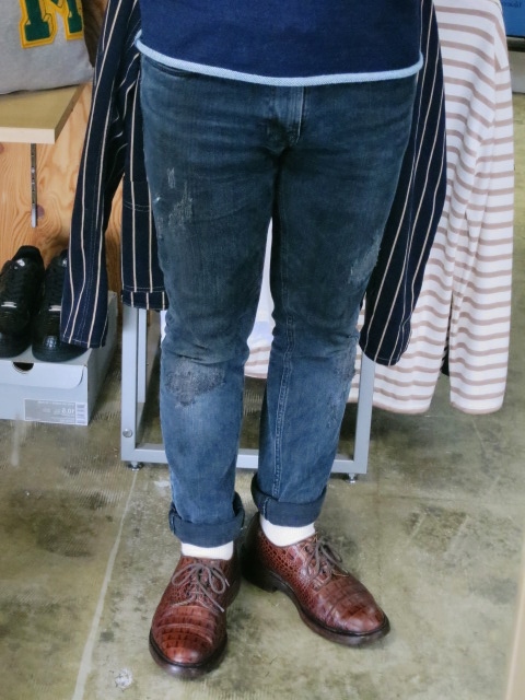 FULL COUNT 18番・Indigo シリーズより ROUGH CUT CRUE SWEAT!★!_d0152280_14184513.jpg