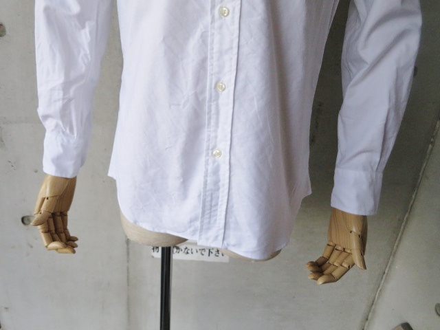 INDIVIDUALIZED SHIRTS 定番「白」で別注★ FLAP Pocket WH B/D Oxford SHIRTS!♪! _d0152280_20444752.jpg