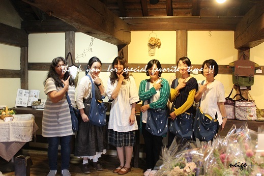 個展レポ2：デコレクションズ刺繍入りオックス地の2WAYショルダーWS開催♪_f0023333_22273975.jpg