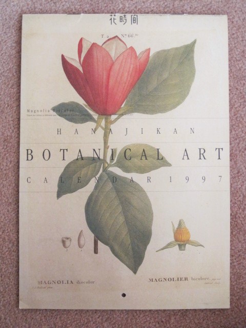 植物図 雑誌の付録カレンダー Books 植物図 雑誌の付録カレンダー Books
