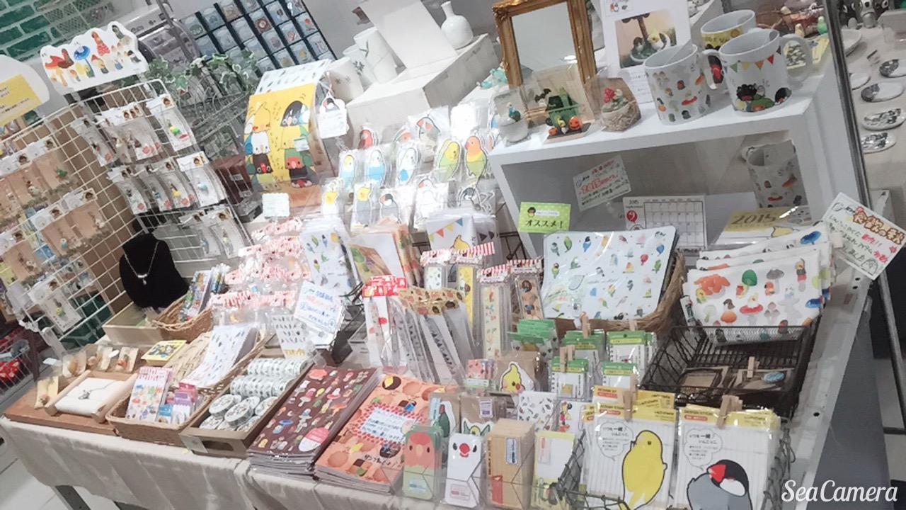 東急ハンズ梅田店 インコと鳥の雑貨展作品追加お届けしました_d0322493_2343460.jpg