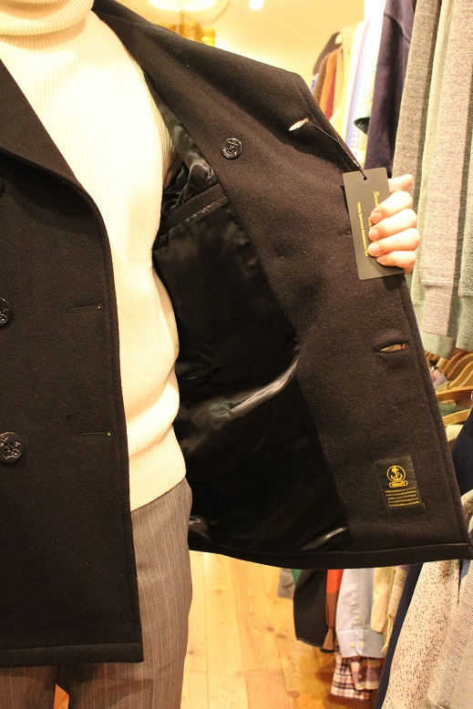 FIDELITY \"22oz MEDIUM PEA COAT\" ご紹介_f0191324_9205024.jpg