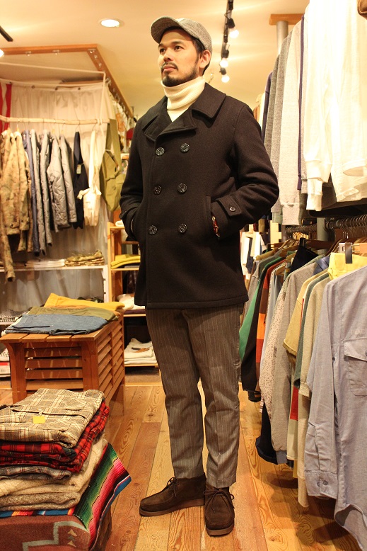 FIDELITY \"22oz MEDIUM PEA COAT\" ご紹介_f0191324_9205788.jpg