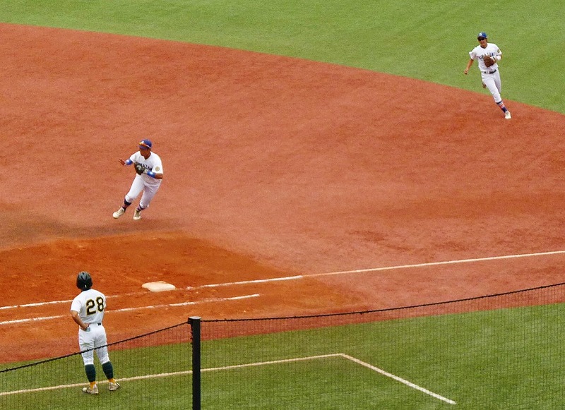 駒澤大対専修大　９月１６日　東都大学野球１部　前半_b0166128_19335240.jpg