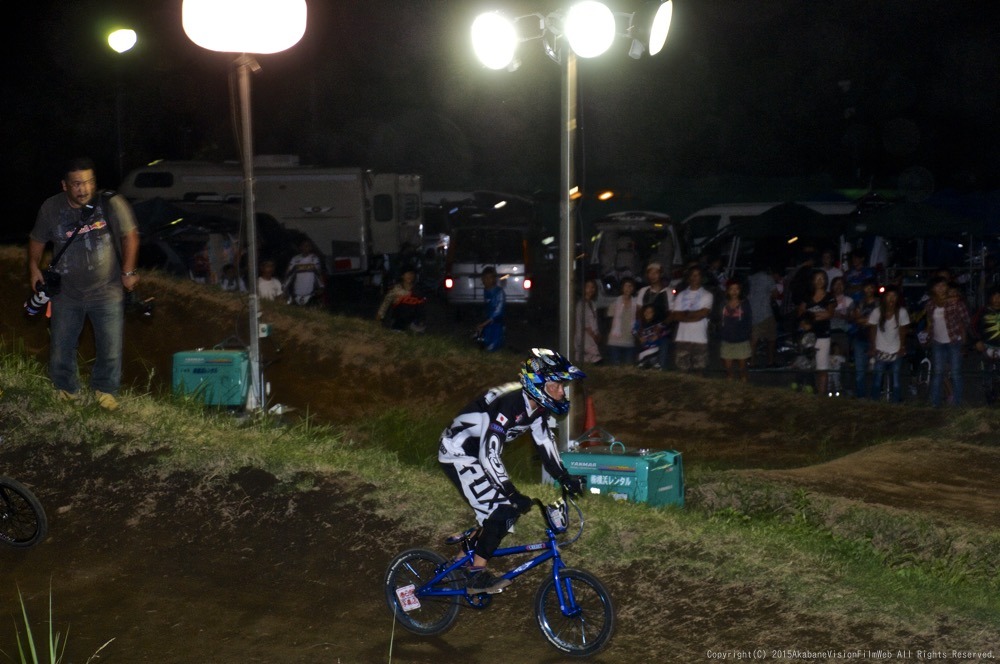 2015 JOSFJAPANOPE NIGH RACE　VOL 2：MTBエキスパート/BMX１４オーバー/3Oオーバー/マスターズ決勝_b0065730_1829341.jpg