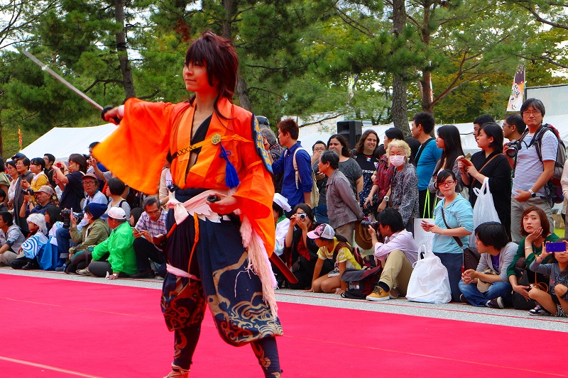 大がかりな岡崎公園の『京都学生祭典』20150919_e0237645_1444930.jpg