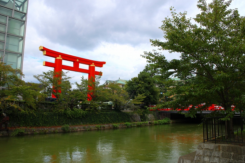 色づき始めた平安神宮がある『岡崎公園』20150919_e0237645_1564367.jpg