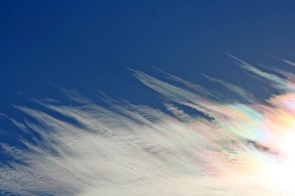 虹色の空 これが 彩雲 だよ Air Born Japan 日本の空を 楽しもう
