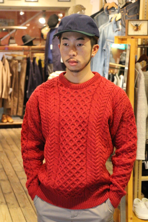 Charraigdonn Fisherman Sweater - 大宮 -_b0121563_1629688.jpg