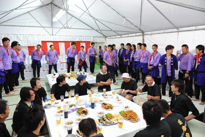 初老辛未会祭典 中締めの儀_d0095673_1063298.jpg