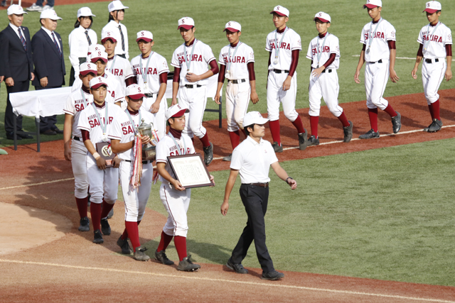 秋季北信越地区高校野球新潟県大会閉会式_a0330642_11511354.jpg