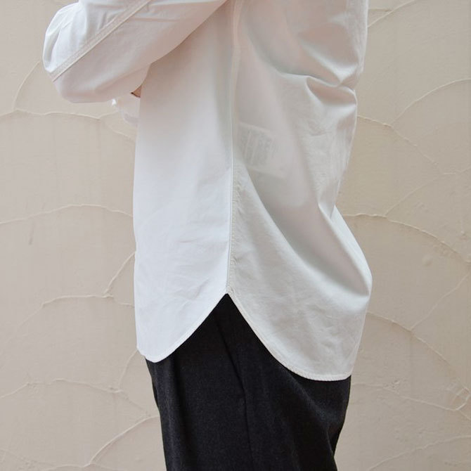 super fine cotton plain shirts -Honor gathering-_d0158579_14313929.jpg