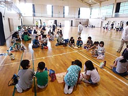 稲刈り体験(月光原小・西根小)_d0247484_13544997.jpg