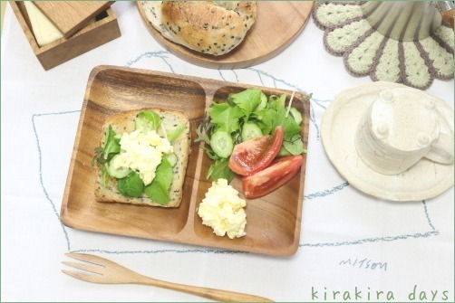 休日のBreakfast♪_f0354014_20054672.jpg
