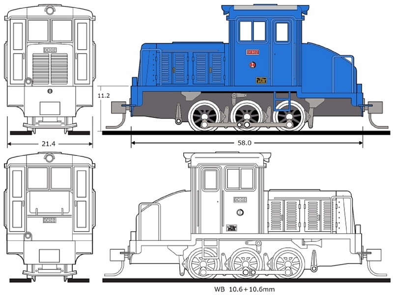 【第11回】記念製品　仙北鉄道DC102 車体エッチング板　_a0100812_01013482.jpg