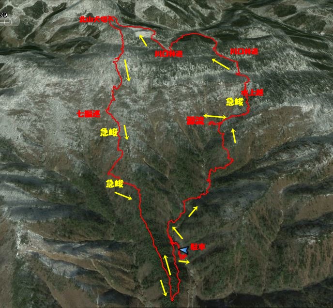 水上越～アンドウ谷～七遍巡～登山口_f0193521_18182638.jpg