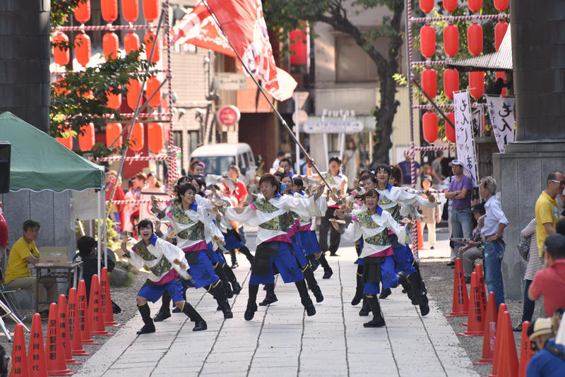 第十一回深川カーニバルよさこい祭り　富岡八幡宮境内_c0276323_13195914.jpg