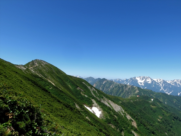 爺ヶ岳～鹿島槍ヶ岳～（八峰キレット）～五竜岳③_f0040525_20404153.jpg