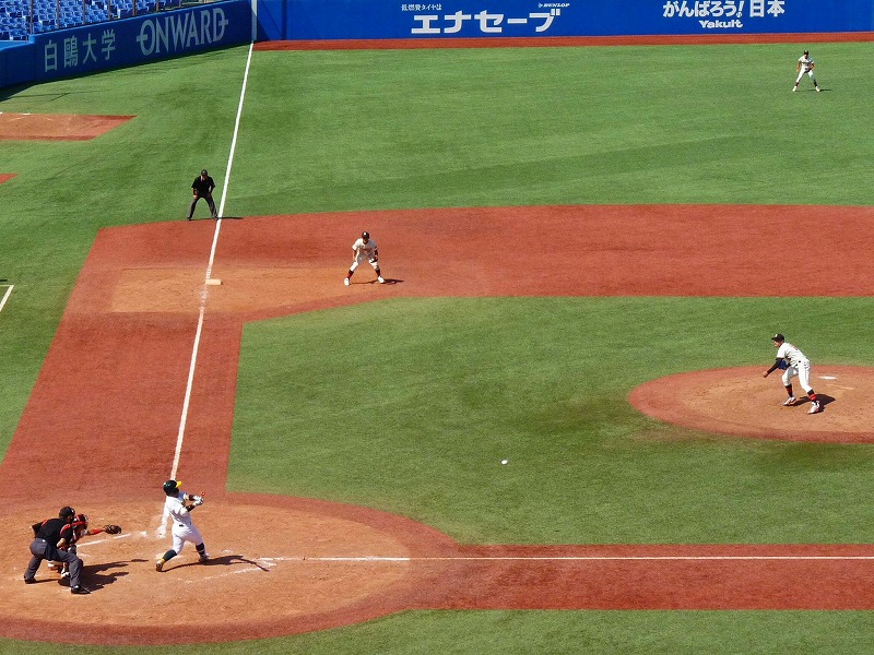 専修大対日本大 9月22日 東都大学野球1部 後半_b0166128_10342787.jpg