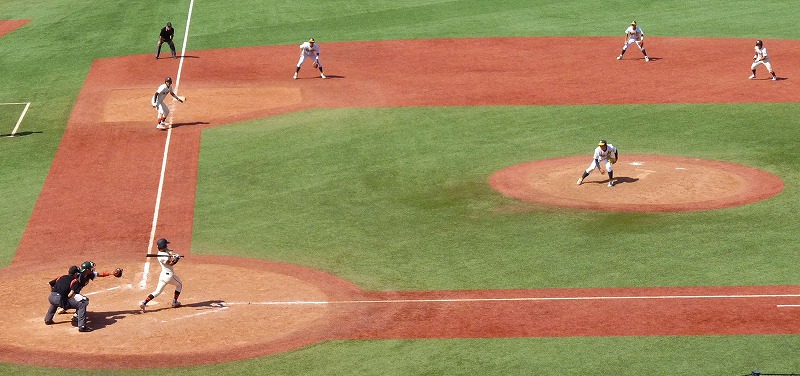 専修大対日本大 9月22日 東都大学野球1部 後半_b0166128_10412870.jpg