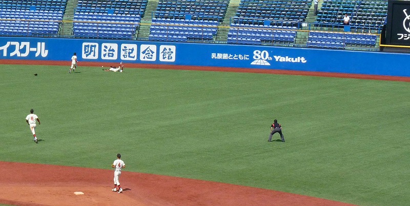 専修大対日本大 9月22日 東都大学野球1部 後半_b0166128_921441.jpg