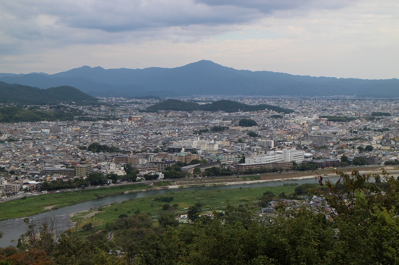 嵐山モンキーパークからの京都市街の眺望20150921_e0237645_1161693.jpg