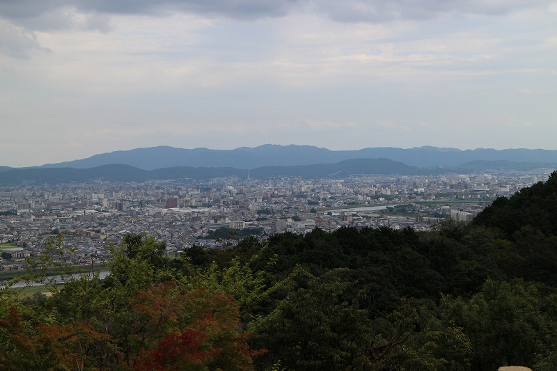 嵐山モンキーパークからの京都市街の眺望20150921_e0237645_116727.jpg