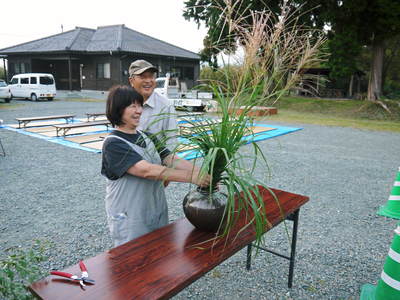 きらり水源村の「お月見会2015」 飲んで食べてしゃべって!たくさん笑いました!! _a0254656_19542994.jpg