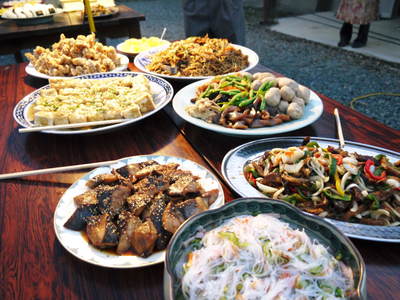 きらり水源村の「お月見会2015」 飲んで食べてしゃべって!たくさん笑いました!! _a0254656_20212231.jpg