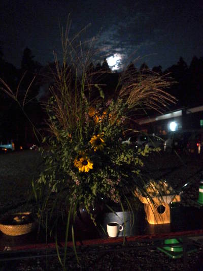 きらり水源村の「お月見会2015」 飲んで食べてしゃべって!たくさん笑いました!! _a0254656_20461096.jpg