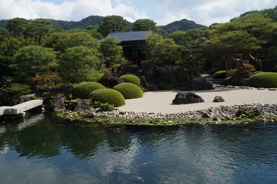 足立美術館の日本庭園 @島根県安来市_b0063958_622449.jpg