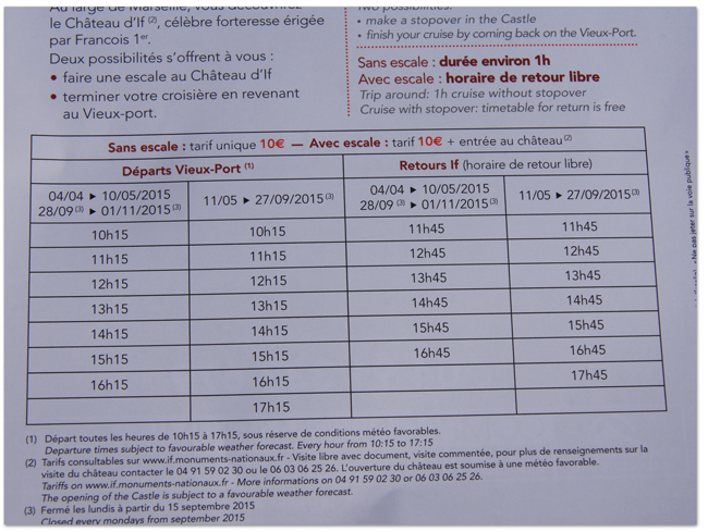 西地中海クルーズ(5) フランス・マルセイユ/イフ島へ_d0210324_813778.jpg