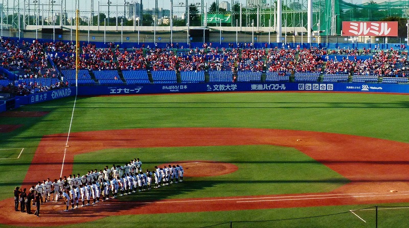 國學院大対亜細亜大 9月22日 東都大学野球1部 後半_b0166128_2348827.jpg
