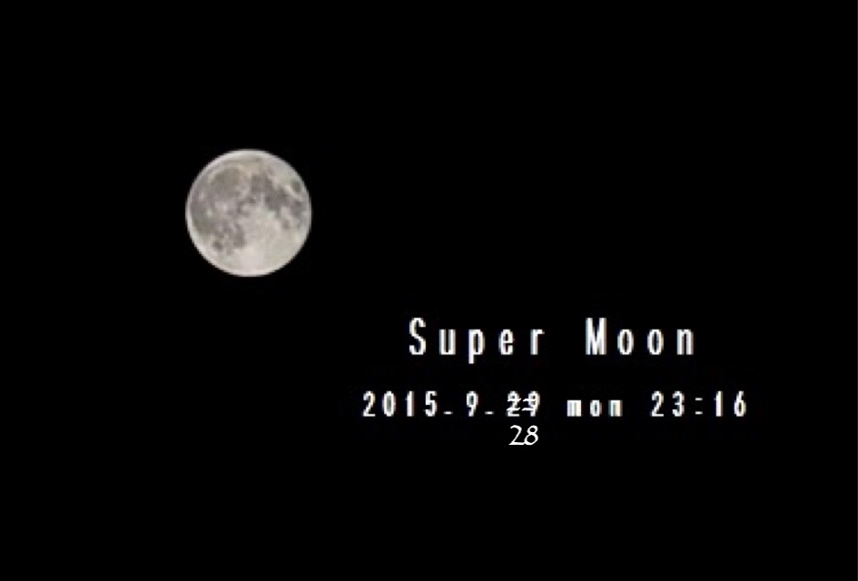 ”昨夜のSuper Moonと本日のお出掛け”_d0153941_22105351.jpg