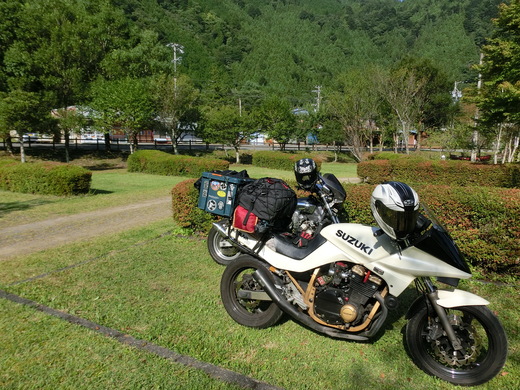 【SWバイク旅・５＆６日目】旅の最後は酷道キャンプツー(◎_◎;)_d0221319_21341542.jpg